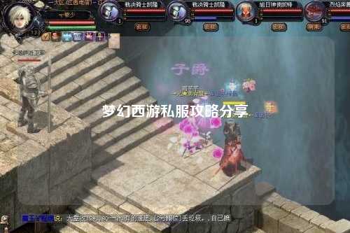 梦幻西游私服攻略分享