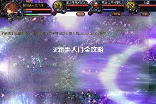 SF新手入门全攻略