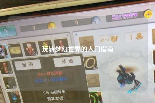 玩转梦幻世界的入门指南