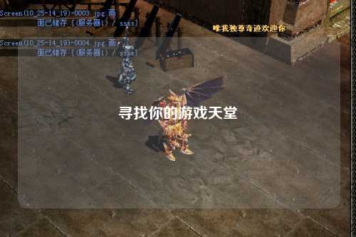 寻找你的游戏天堂