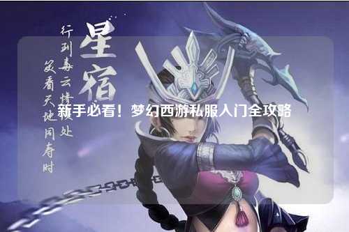新手必看!梦幻西游私服入门全攻略